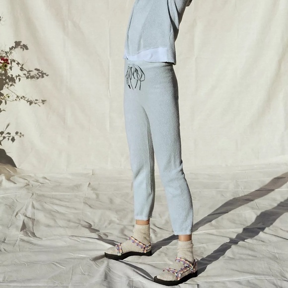 NWT Anthropologie Stateside Tawny Sherpa Fleece Joggers - Picture 13 of 13